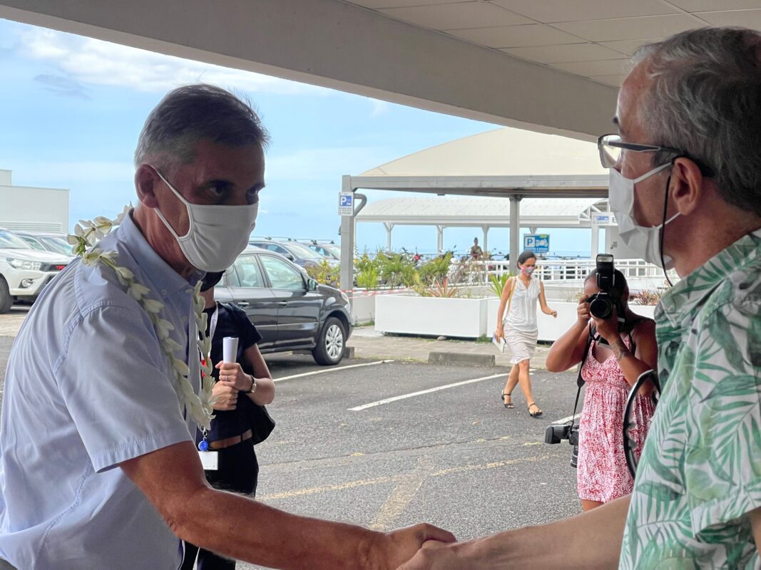 visite du haut-commissaire à l'UPF et UMR EIO