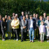 Scientifiques et représentants de Services des Pêches et de la Santé de la région participant au symposium.